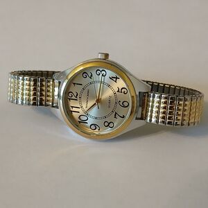 Kendall & James Women's Two-Tone Stainless Steel Round Dial Quartz Watch